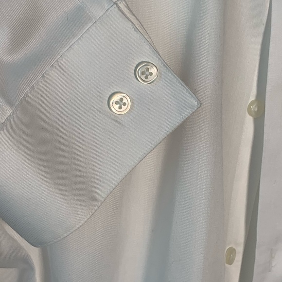 Chaps White Cotton Dress Shirt - Picture 4 of 4